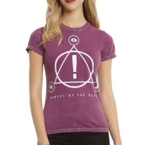 Panic at the Disco Mineral Wash concert t shirt